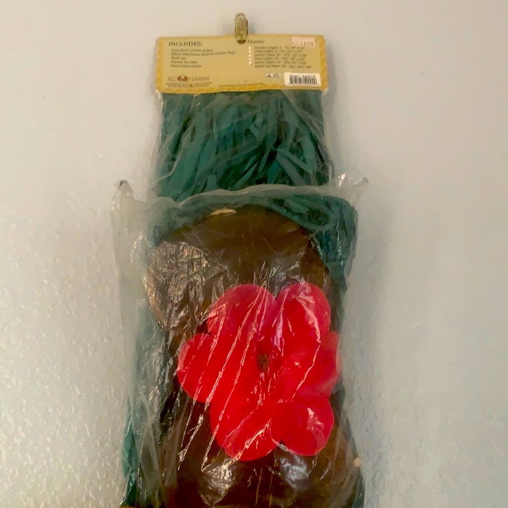 Hula girl costume